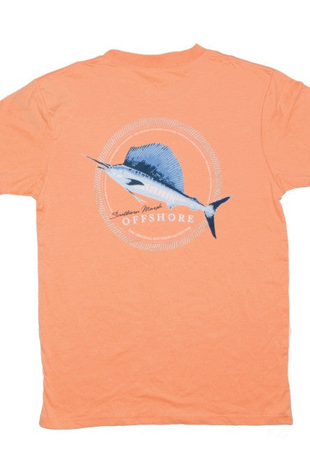 Southern Marsh: Sailfish Tee, Melon