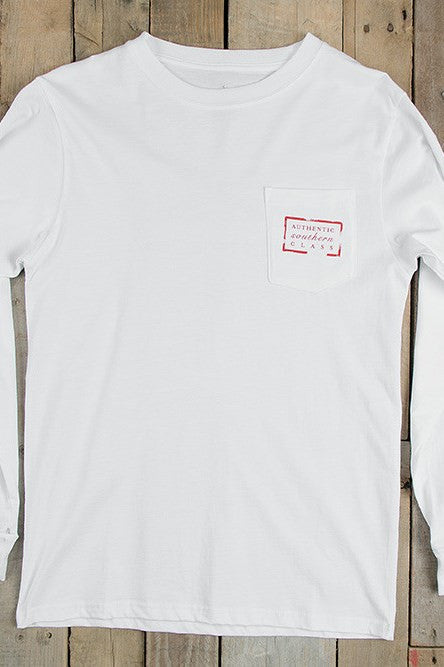 Southern Marsh: Authentic Heritage Tee, White