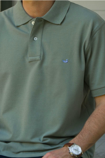 Southern Marsh: Stonewall Heathered Polo, Sandstone