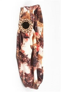 Pink Pewter: Sammie Headband, Brown