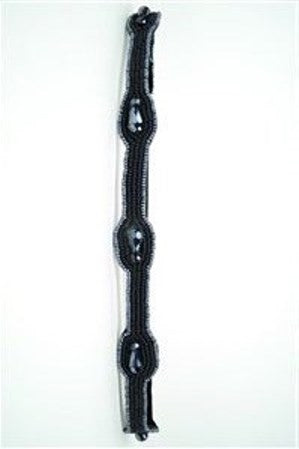 Pink Pewter: Sheridan Stretch Band, Black