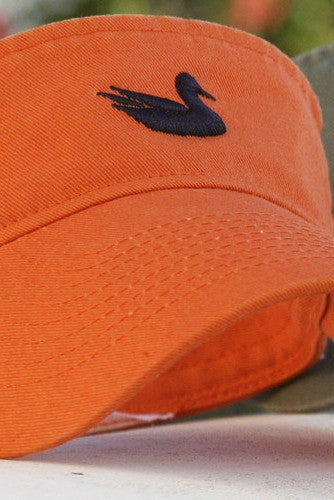 Southern Marsh: Visor, Orange with Navy