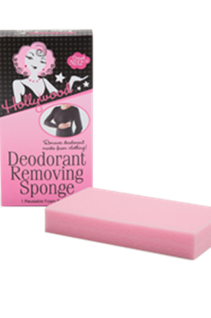 Hollywood Fashion Secrets: Deodorant Removing Sponge, Pink