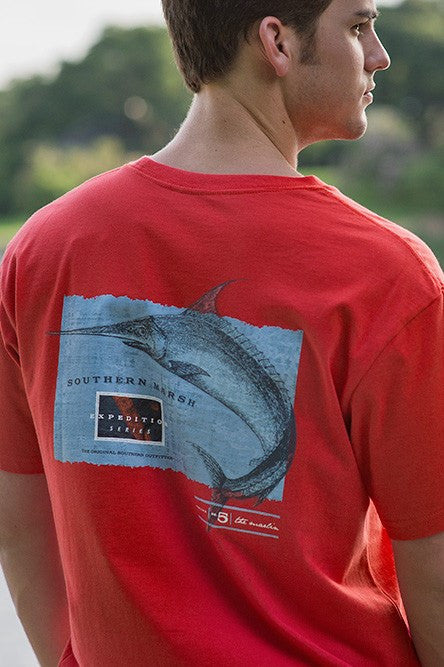 Southern Marsh: Marlin Tee, Red