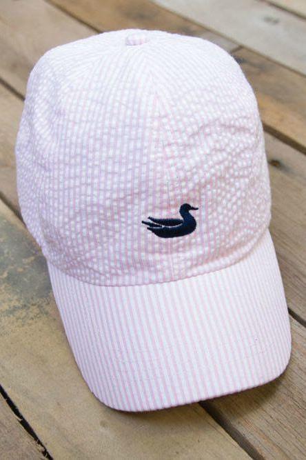 Southern Marsh: Hat, Seersucker Pink