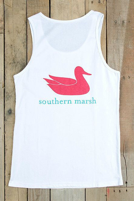Southern Marsh: Authentic Tank, White