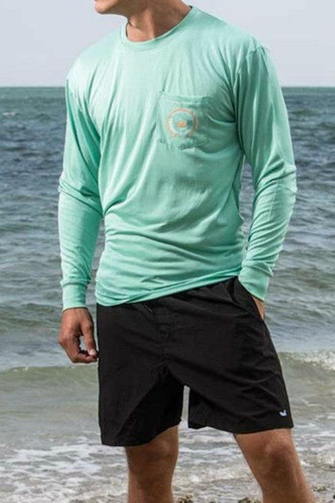 Southern Marsh: FieldTec Long Sleeve Performance Tee, Bimini Green