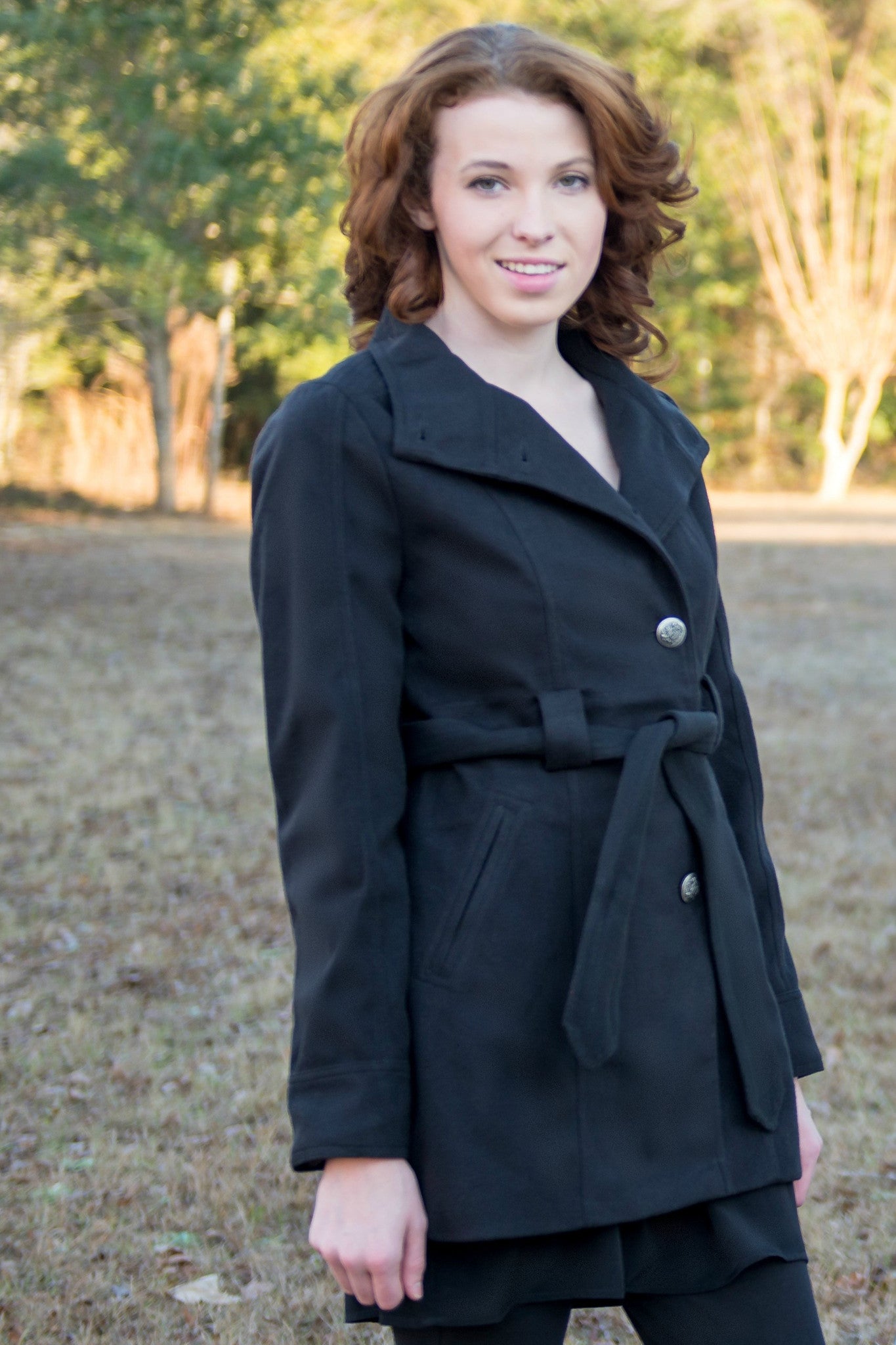 Jack by BB Dakota: Salinger Coat, Black