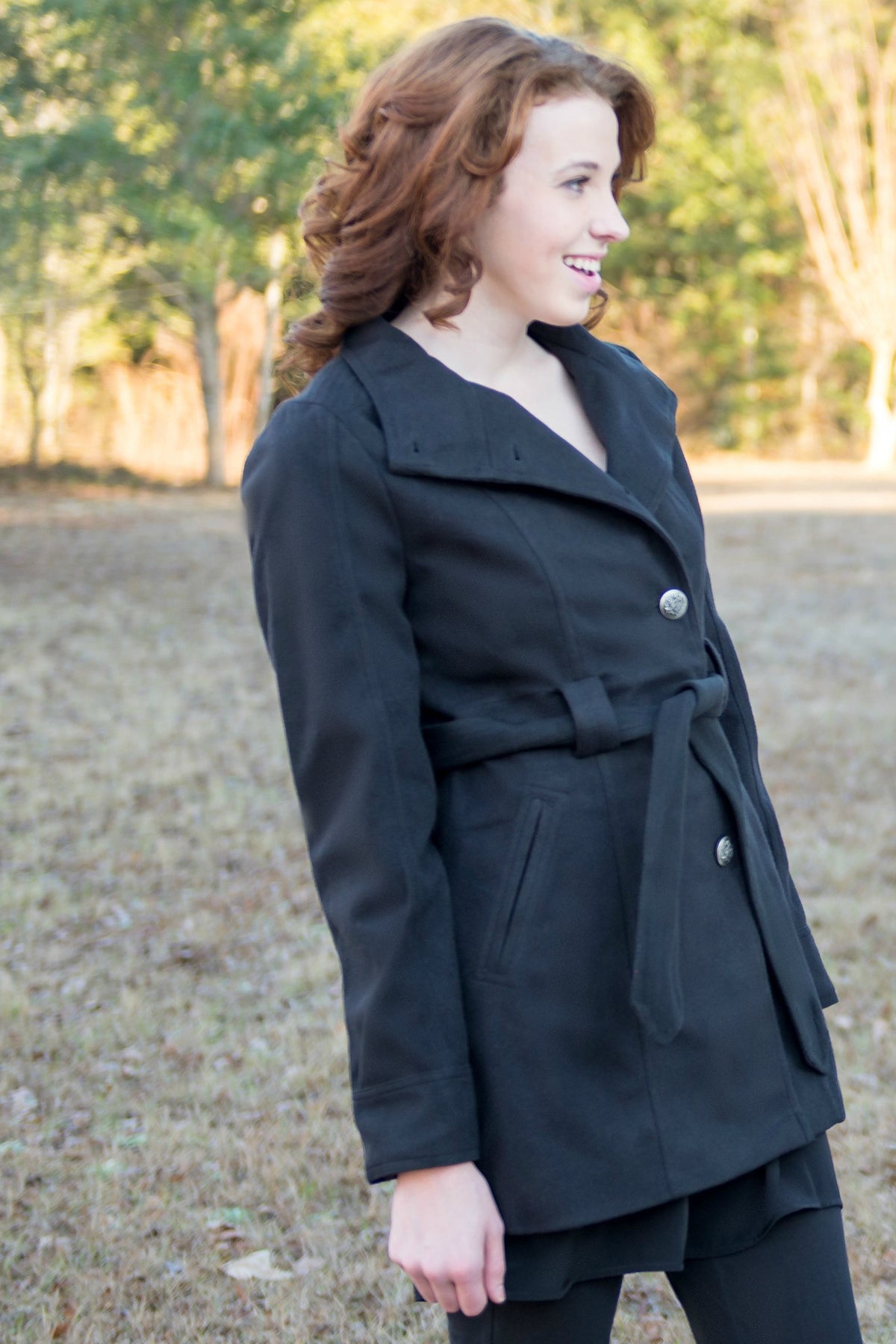 Jack by BB Dakota: Salinger Coat, Black
