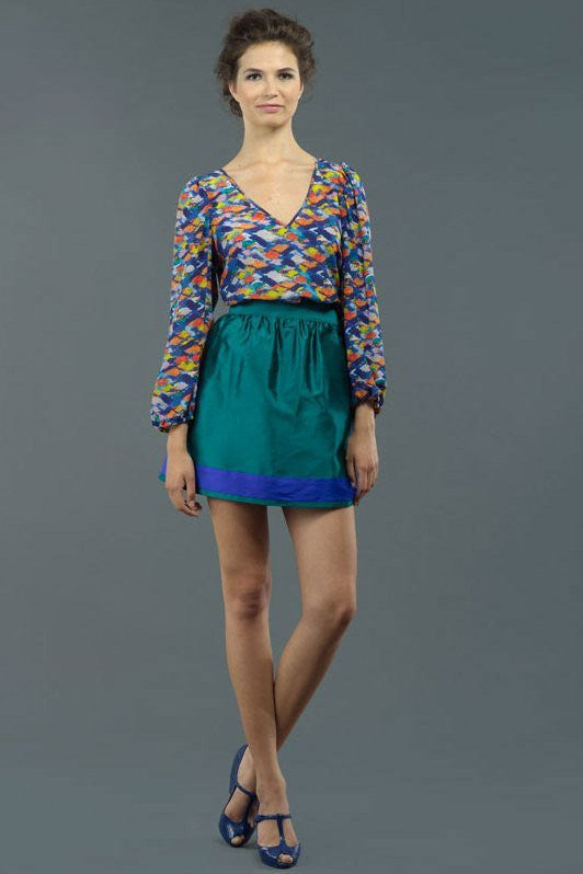 By Smith: Monet Blouse, Multi