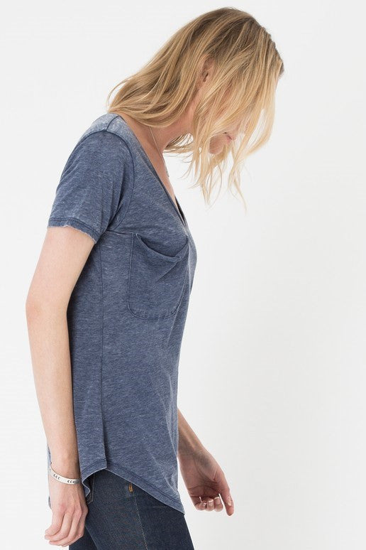 Z Supply: The Pocket Tee, Black Iris