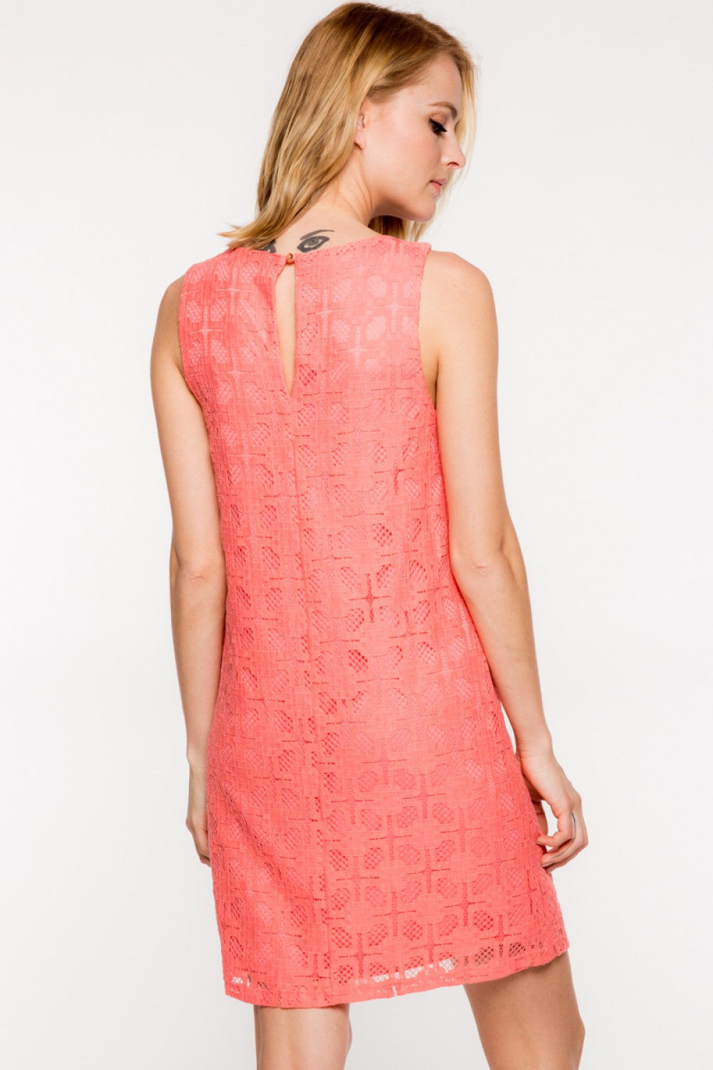 Everly: Dani Dress, Coral