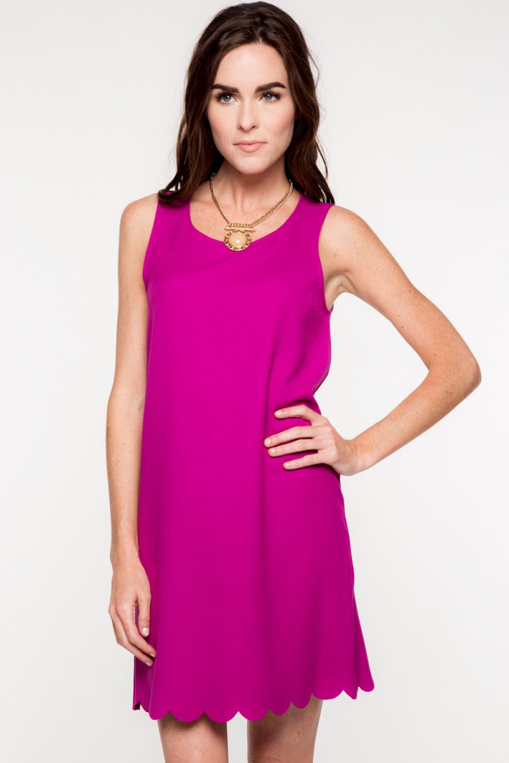 Everly: Kristine Dress, Purple