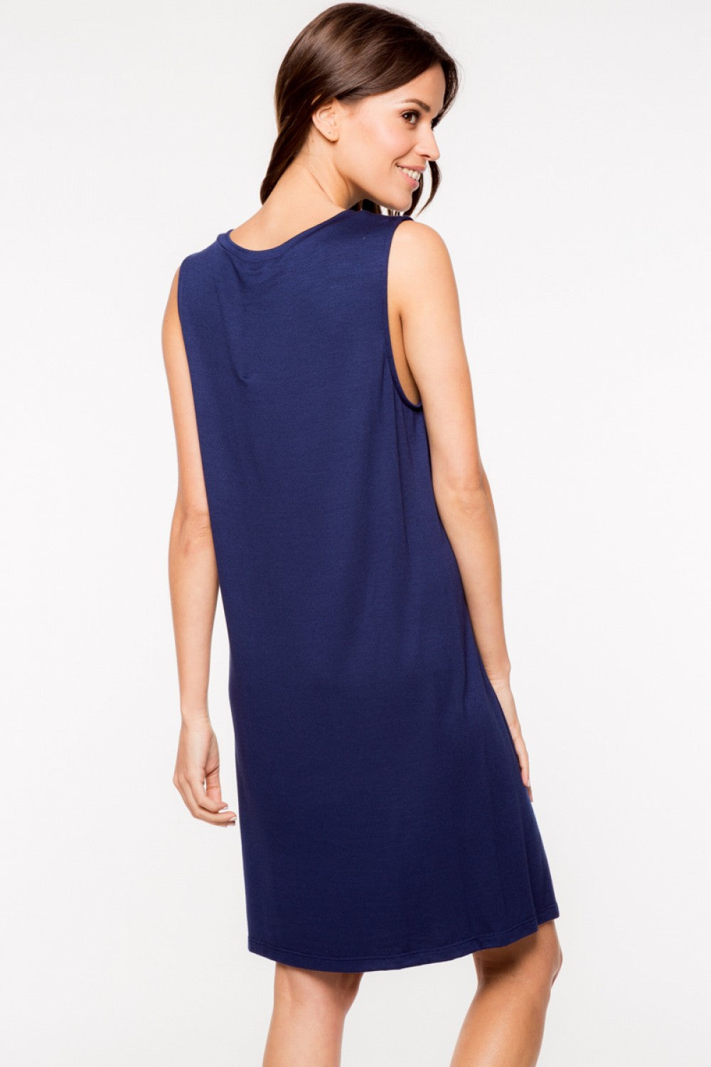 Everly: Bonnie Dress, Navy