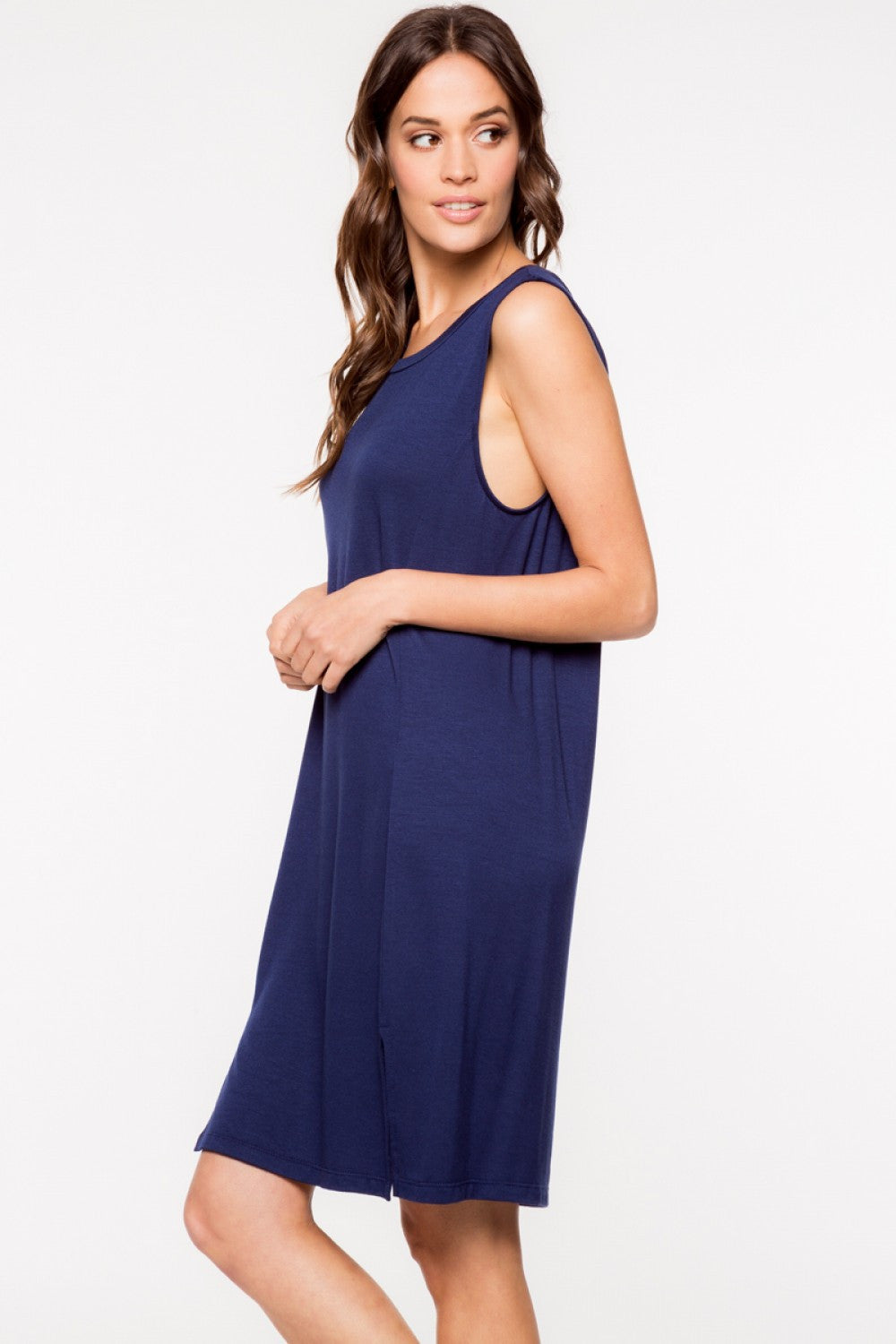 Everly: Bonnie Dress, Navy