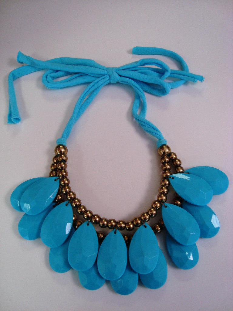 Turquoise Bib