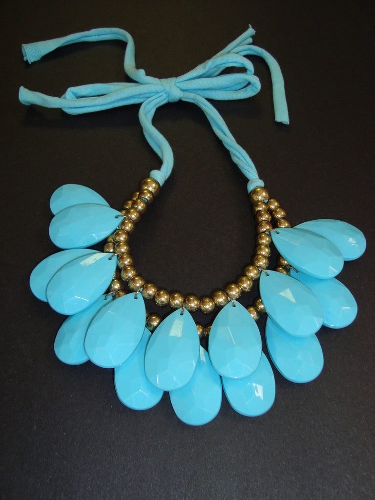Turquoise Bib