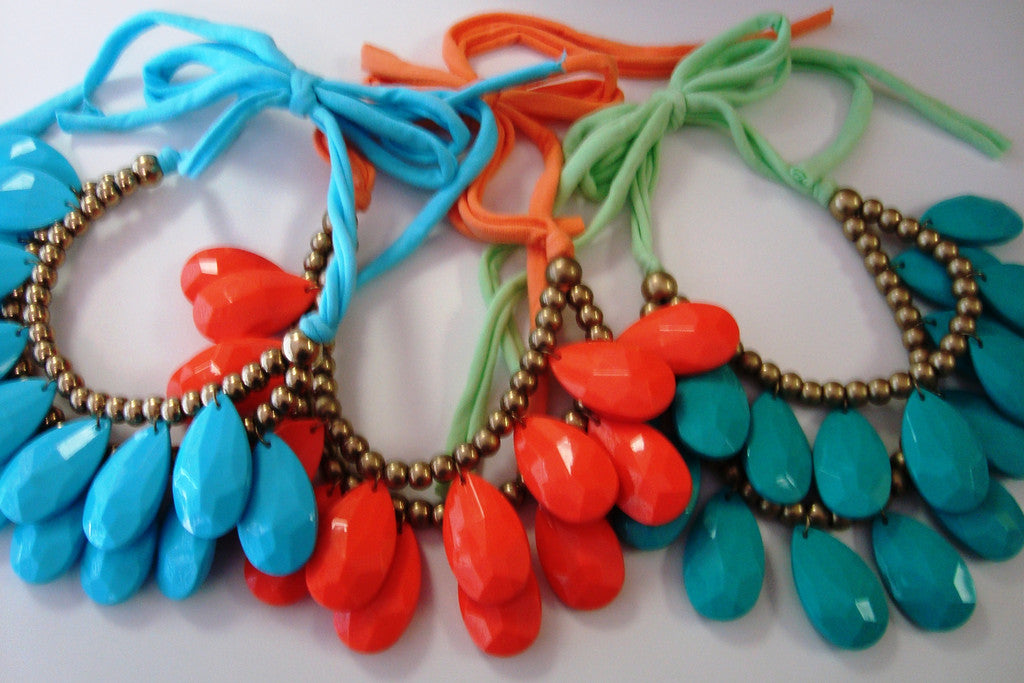 Turquoise Bib