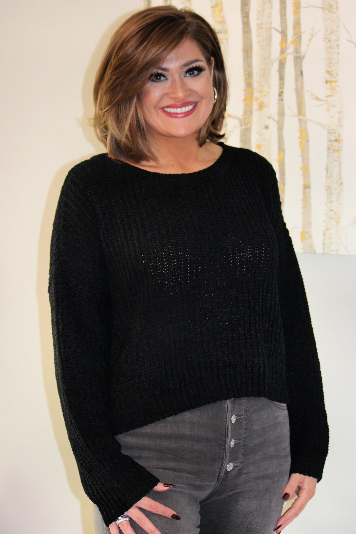Tamara Sweater, Black
