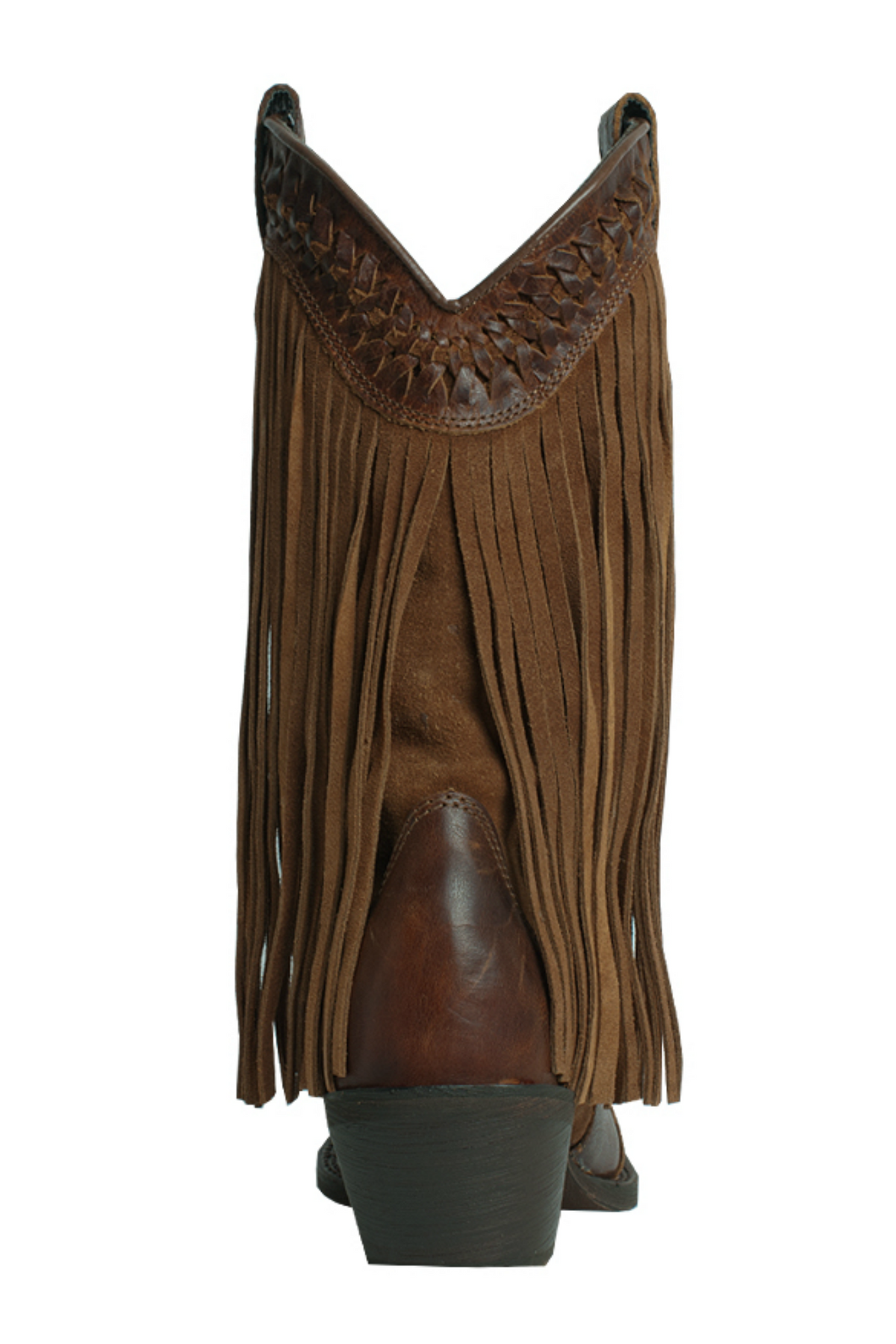 Dingo: Fringe Boots, Brown