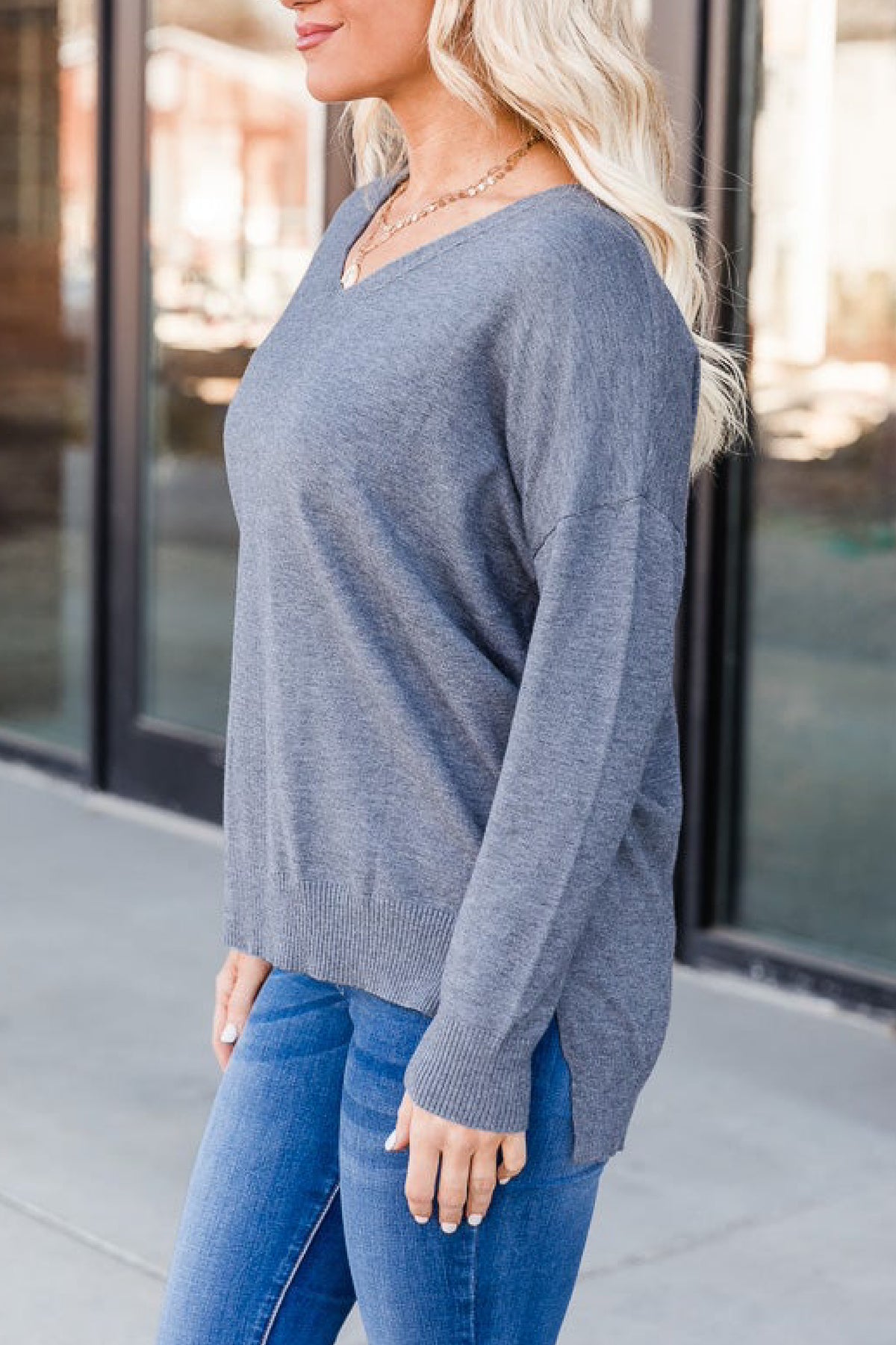 Camryn Sweater, Charcoal