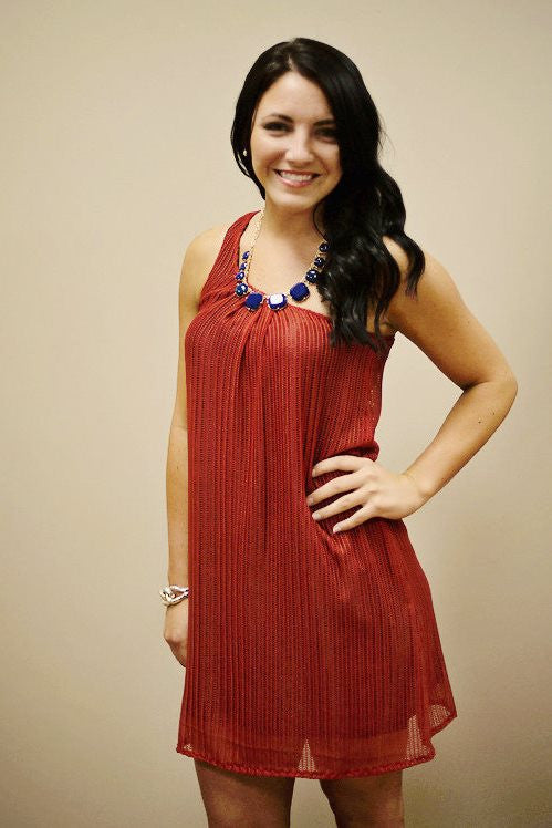 Judith March: Rebels Dress, Red/Navy
