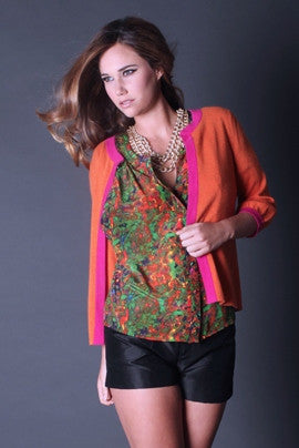 By Smith: Ombrello Blouse, Multi