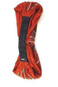 Pink Pewter: Tiana Headband, Red