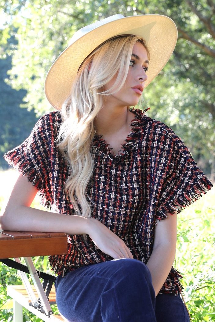 Judith March: Tweed Top, Multi