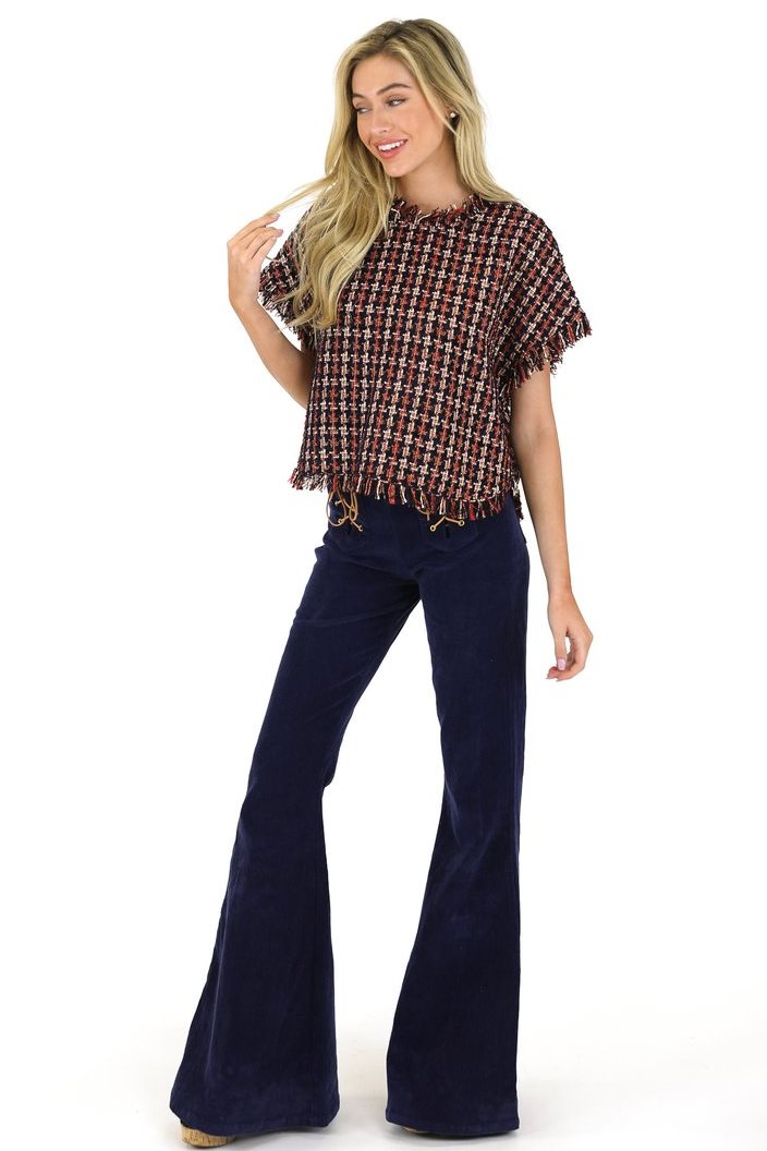 Judith March: Tweed Top, Multi