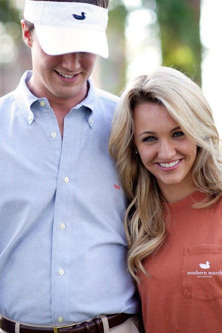 Southern Marsh: Pintail Oxford Dress Shirt, Light Blue